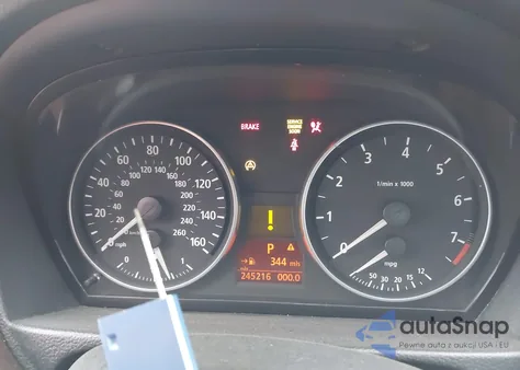 2006 BMW 325I z USA, uszkodzony, nr VIN WBAVB17576NK39044